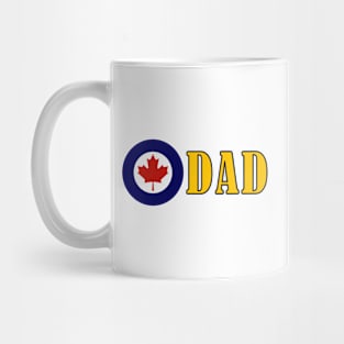 Bold design for anyone whose Mum or Dad serves in the Canadian Armed Forces Mug